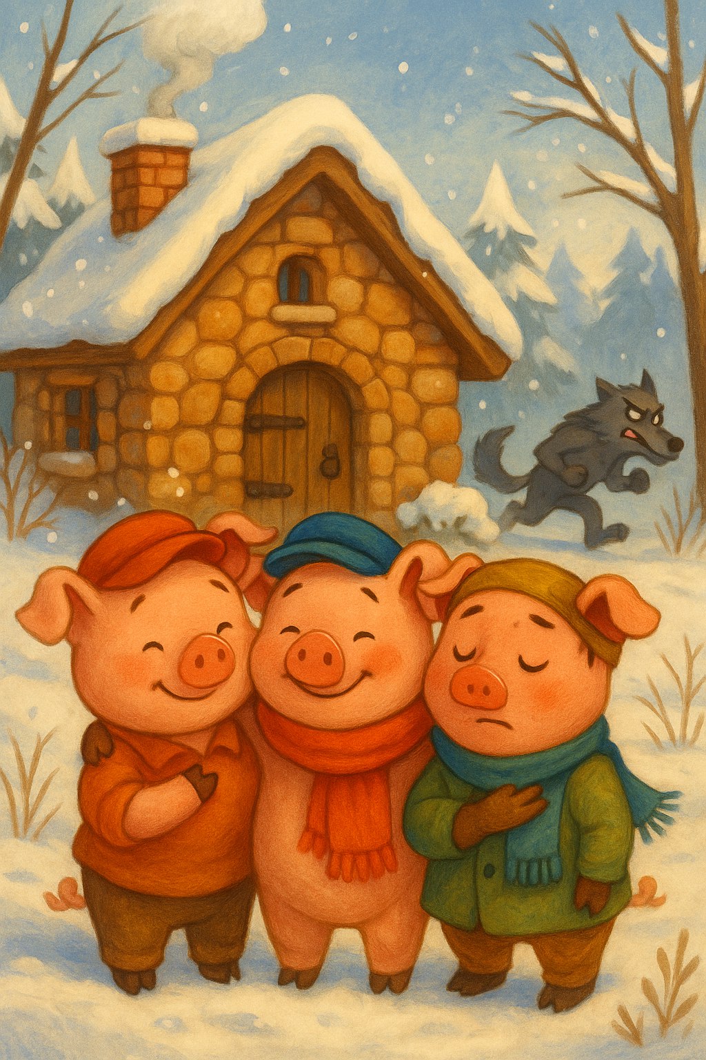 Три поросенка cover