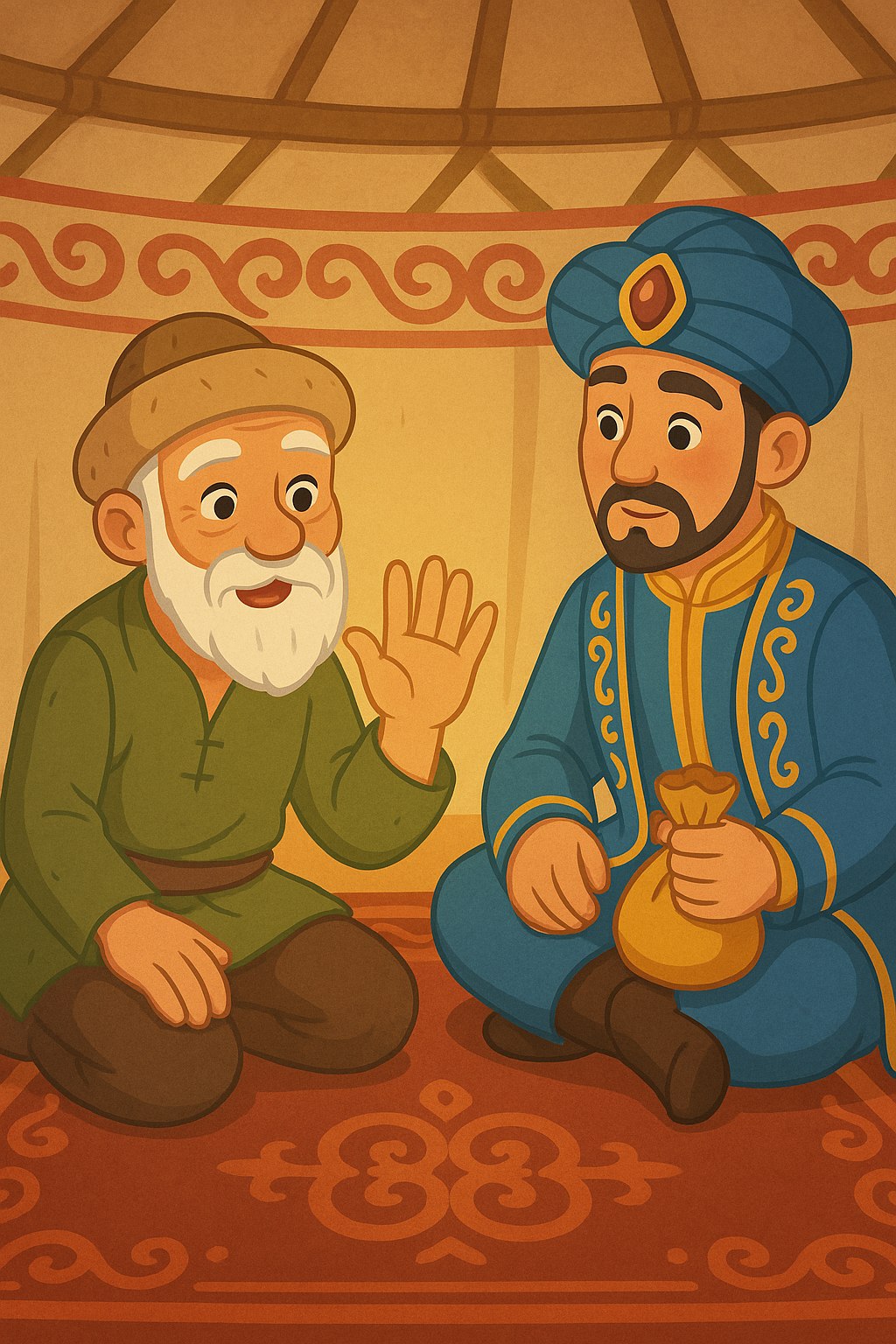 Уәзір мен шал cover