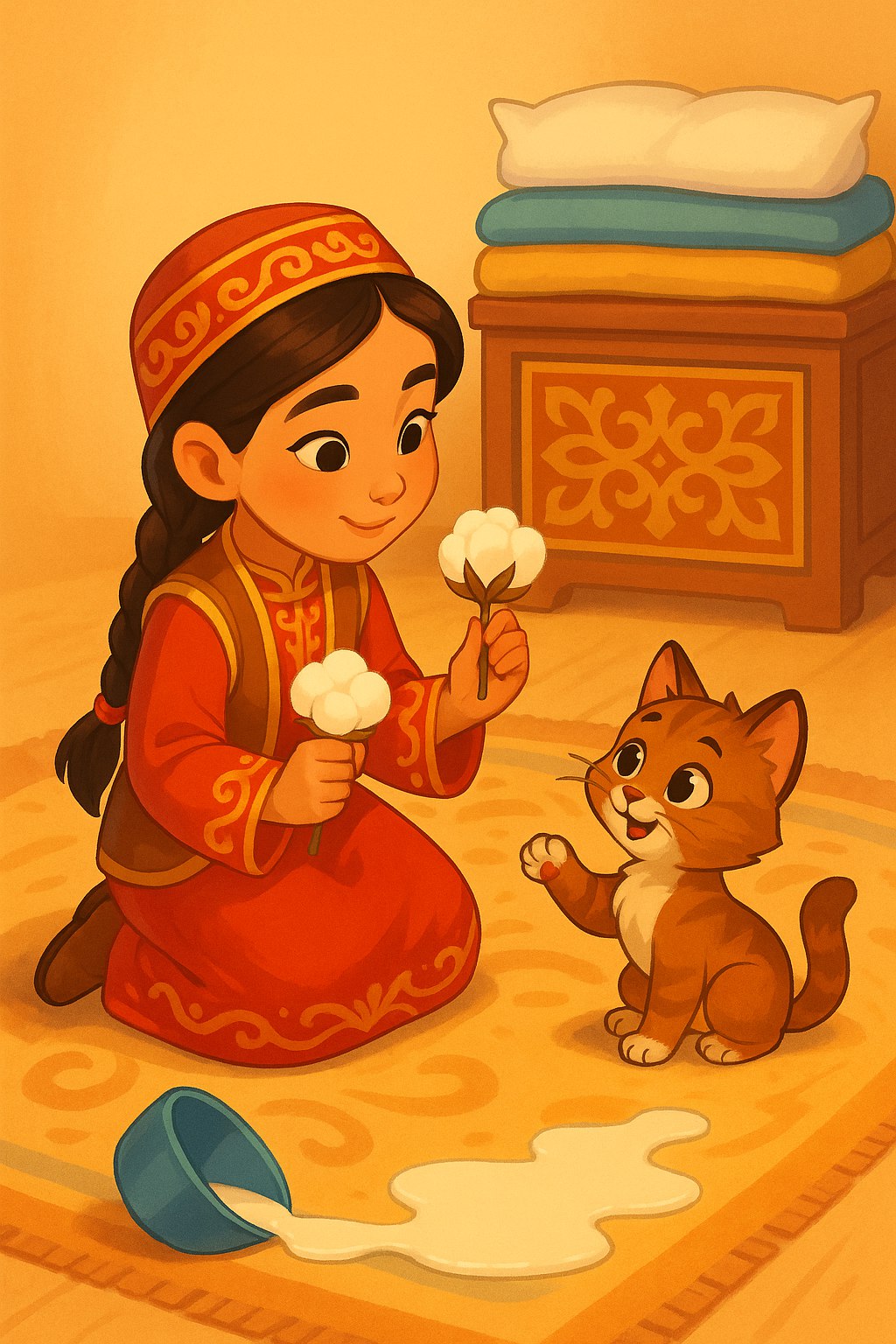 Мақта қыз бен мысық cover